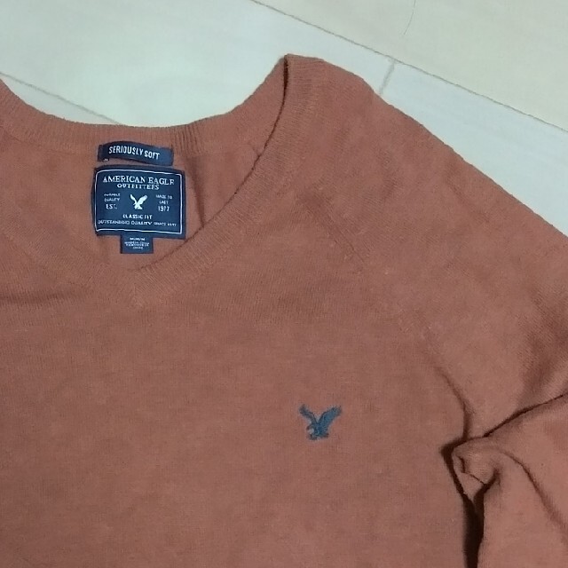 American Eagle(アメリカンイーグル)のAMERICAN EAGLE  Vネックニット メンズのトップス(ニット/セーター)の商品写真