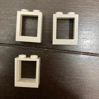 レゴ(Lego)のLEGO パーツ　窓　小　白　3個(その他)