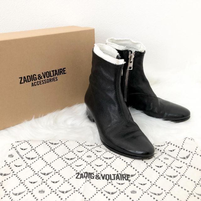 ZADIG&VOLTAIRE ザディグエヴォルテール 羊革レザージャケット+