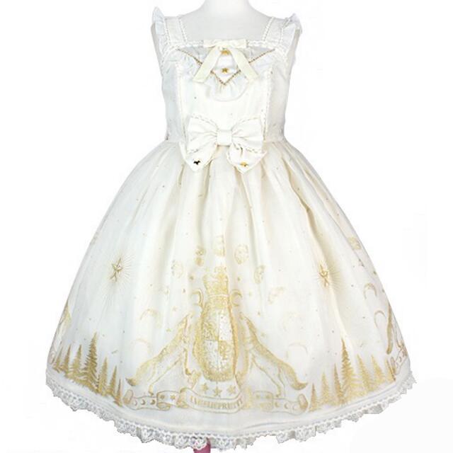 angelic pretty holy wolf アイボリー　ジャンスカ