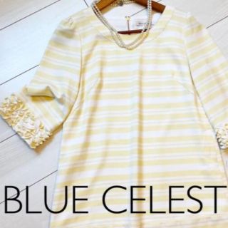 ギンザマギー(銀座マギー)のブルーセレステBlue Celeste チュニック　ワンピース美品(チュニック)