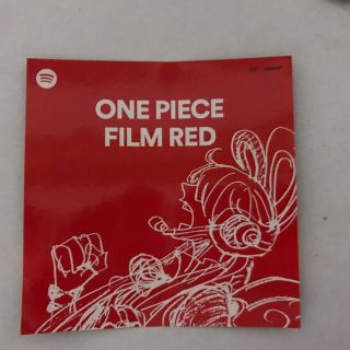 1枚　映画　ワンピース　ONE PIECE FILM RED シール(印刷物)