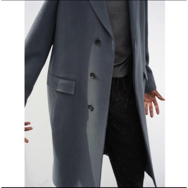 AURALEE(オーラリー)のAURALEE 21AW DOUBLE MELTON CHESTER COAT メンズのジャケット/アウター(ステンカラーコート)の商品写真