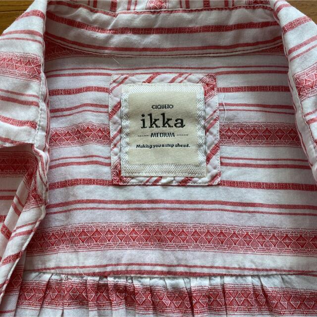 ikka(イッカ)のイッカ　M  七分袖　シャツ　ブラウス　 レディースのトップス(シャツ/ブラウス(長袖/七分))の商品写真