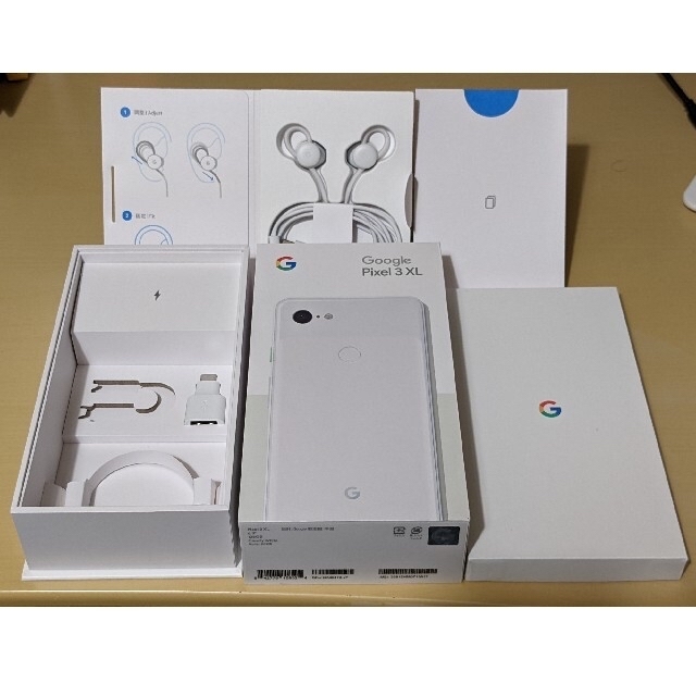 Google Pixel 3 XL 128GB ホワイト SIMフリーおまけ付き