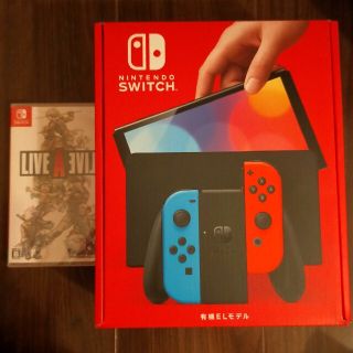 ニンテンドースイッチ(Nintendo Switch)のNintendo Switch 本体 有機ELモデル ソフトセット(家庭用ゲーム機本体)