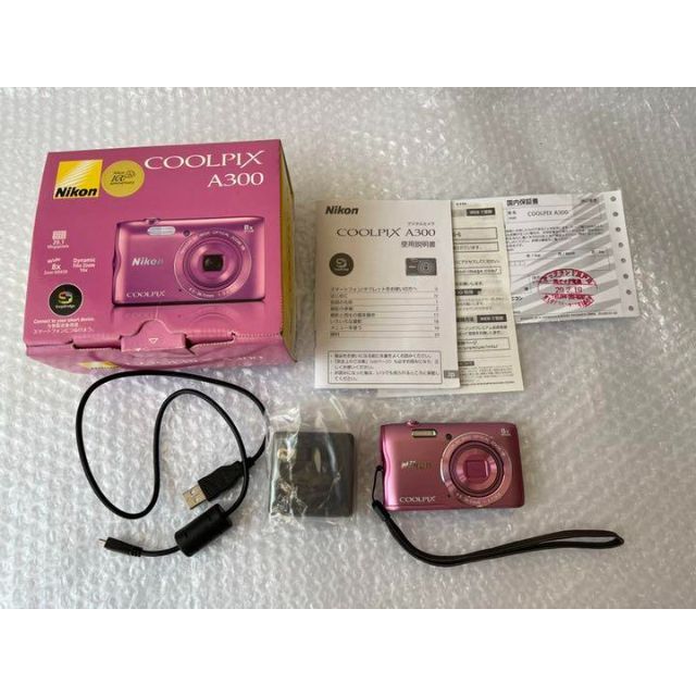 買取店舗 美品 Nikon COOLPIX A300 PINK | ferndaledowntown.com