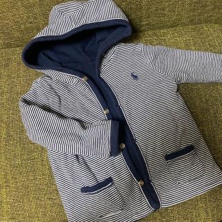 ポロラルフローレン(POLO RALPH LAUREN)のベビー　ポロラルフローレン　パーカー　リバーシブル　80センチ(カーディガン/ボレロ)