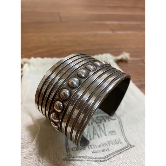 かわいい新作 FANTASTIC MAN BANGLE128 シルバーバングル - アクセサリー