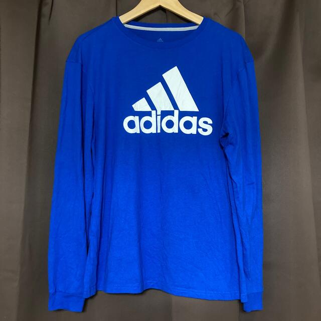 adidas(アディダス)のadidas  古着  ロンＴ  USA  L レディースのトップス(Tシャツ(長袖/七分))の商品写真