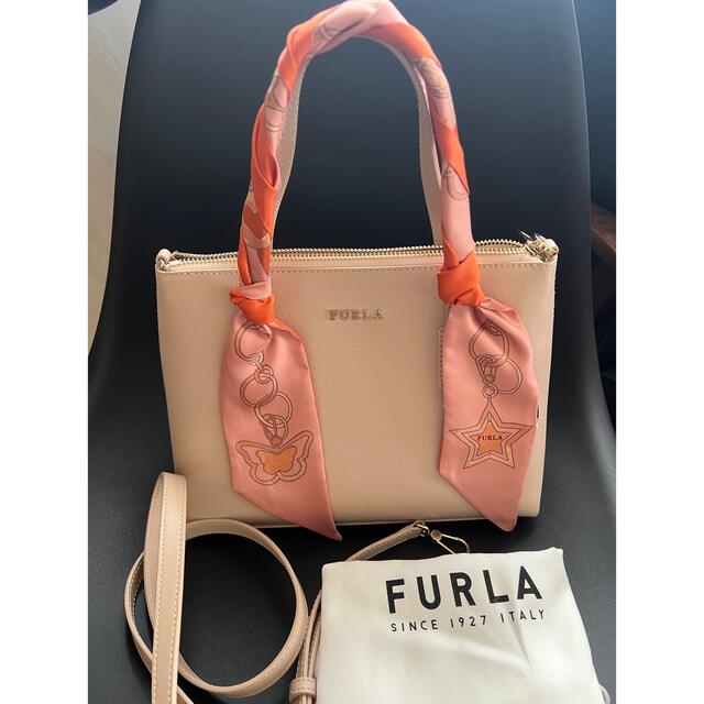 新品✴︎ FURLAバック&スカーフハンドバッグ