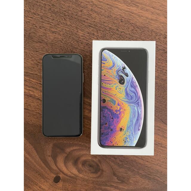 iPhone Xs  256GB Silver   バッテリー　84%