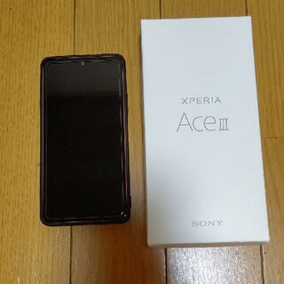 エクスペリア(Xperia)の【美品】Xperia Ace Ⅲ Y!mobile オレンジ(スマートフォン本体)