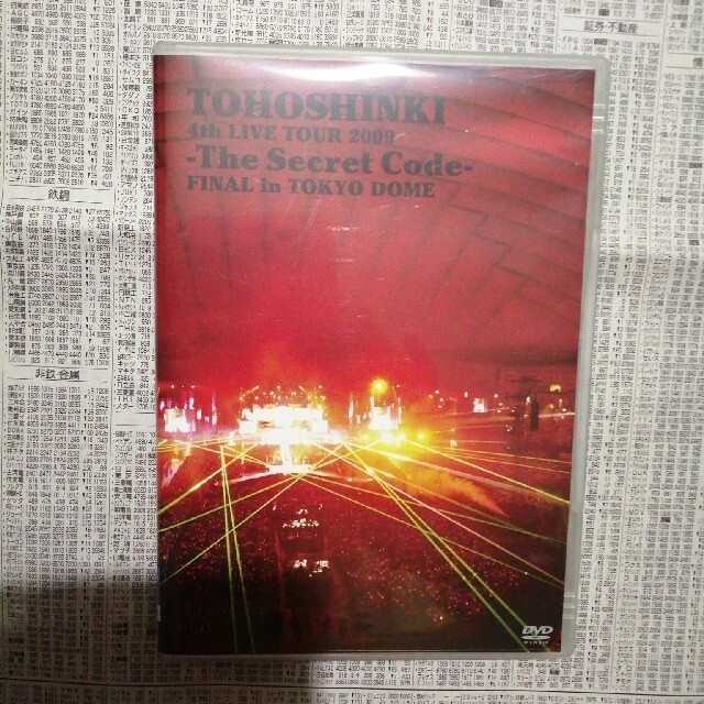 東方神起(トウホウシンキ)の4th　LIVE　TOUR　2009-The　Secret　Code-FINAL エンタメ/ホビーのDVD/ブルーレイ(ミュージック)の商品写真