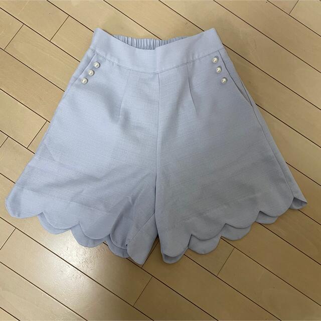 tocco(トッコ)の【ほぼ新品】【tocco closet】ショートパンツ キュロット レディースのパンツ(ショートパンツ)の商品写真