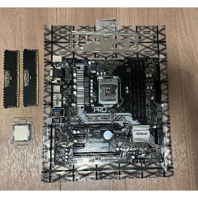 IntelCorei5-7600K／ASRockZ270MPro4／8GBメモリ