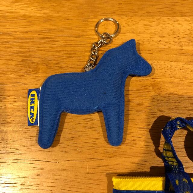 IKEA イケア チャーム キーホルダー 馬 バッグ エンタメ/ホビーのおもちゃ/ぬいぐるみ(ぬいぐるみ)の商品写真