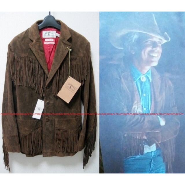 【特別訳あり特価】 RRL - ラルフローレン着 RRL 27万スエード レザー フリンジ ウエスタンジャケット レザージャケット 【特別訳あり特価】 RRL - ラルフローレン着 RRL 27万スエード レザー フリンジ ウエスタンジャケット レザージャケット