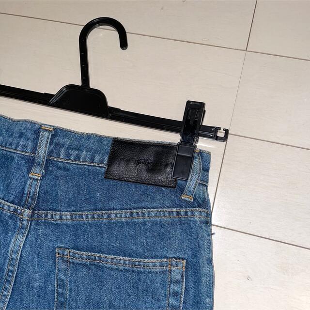 〈新品〉john lawrence sullivan デニム&レザーパンツ 赤