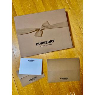 バーバリー(BURBERRY)のBURBERRY★最新ギフトBOXセット★箱リボンカード(ラッピング/包装)