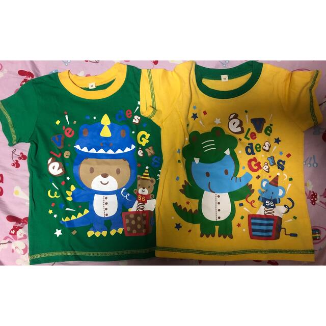 キッズTシャツ3枚と下着1枚　4点セット キッズ/ベビー/マタニティのキッズ服男の子用(90cm~)(Tシャツ/カットソー)の商品写真