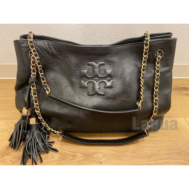 トリーバーチ　チェーン　ショルダーバッグ　黒　ブラック　TORY BURCH