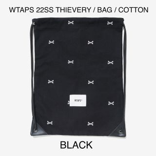 ダブルタップス(W)taps)のWTAPS 22SS THIEVERY / BAG / COTTON BLACK(バッグパック/リュック)