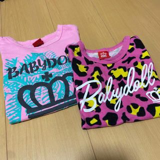 ベビードール(BABYDOLL)のBABYDOLL半袖(100)2枚セット(Tシャツ/カットソー)