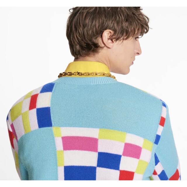 LOUIS VUITTON ルイヴィトン 21SS ディストーテッド ダミエ クルー