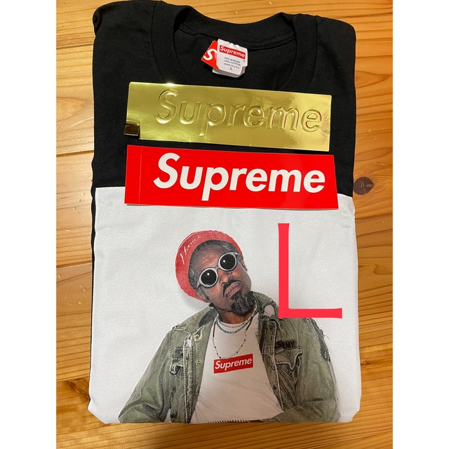 Supreme(シュプリーム)のSupreme Andre 3000 Tee アンドレ Tシャツ  22AW L メンズのトップス(Tシャツ/カットソー(半袖/袖なし))の商品写真