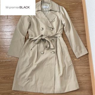 お取り寄せ可能 美品 M-premieBLACK スプリングコート ベージュ 38