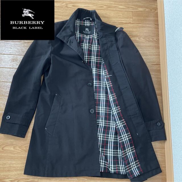 BURBERRY BLACK LABEL(バーバリーブラックレーベル)のバーバリーブラックレーベル BURBERRY BLACK LABEL コート メンズのジャケット/アウター(ステンカラーコート)の商品写真