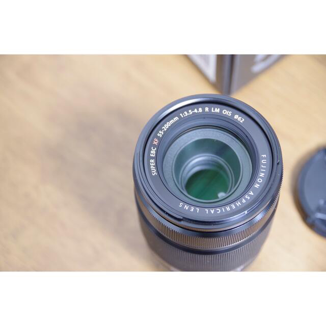 美品】フジフィルム XF55-200mm F3.5-4.8 フィルター付き 推奨 カメラ