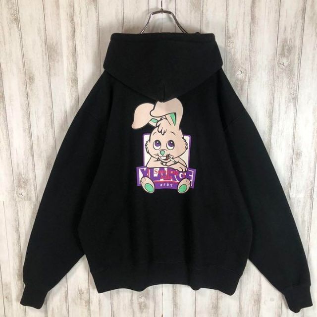 大特価得価 FR2 XLARGE コラボ 色情兎 入手困難 希少 パーカーの通販