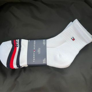 トミーヒルフィガー(TOMMY HILFIGER)の【24-28cm 3足セット】トミー ヒルフィガー 厚手 靴下 メンズ(ソックス)