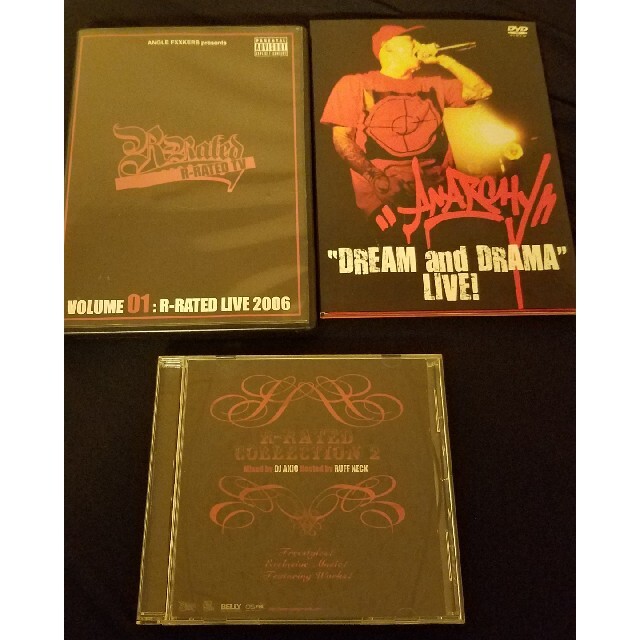 ANARCHY R-RATED LIVE DVD CD まとめ売り