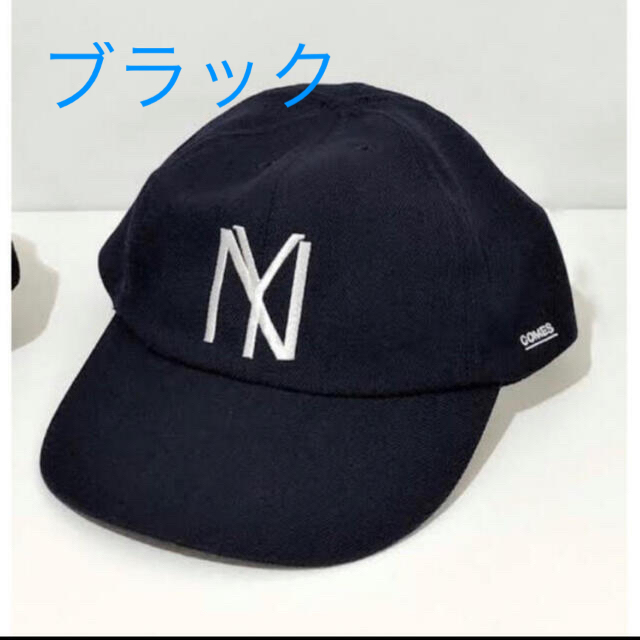 COMESANDGOES 21AW BLACK YANKEES CAP