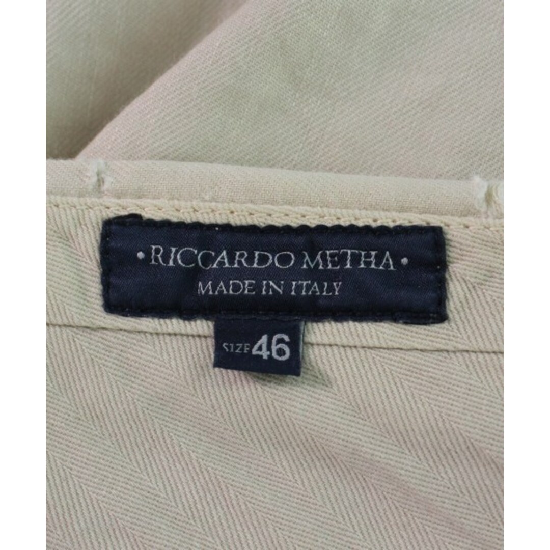 RICCARDO METHA リカルドメッサ チノパン 46(M位) ベージュ 【古着】【中古】 メンズのパンツ(チノパン)の商品写真