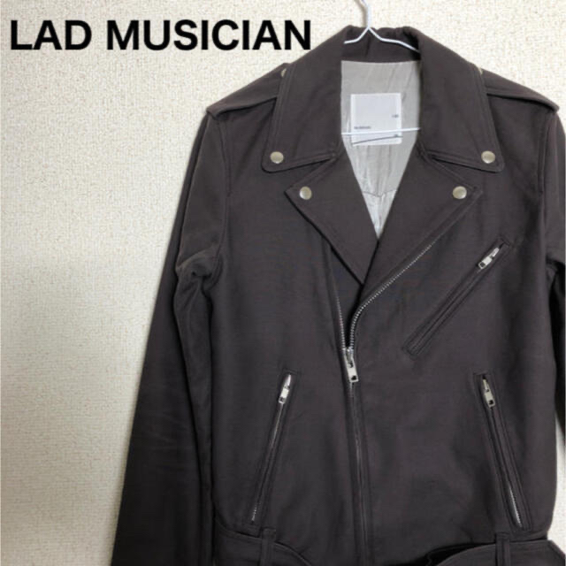 LAD MUSICIAN(ラッドミュージシャン)のLAD MUSICIAN ラッドミュージシャンコットンライダース メンズのジャケット/アウター(ライダースジャケット)の商品写真