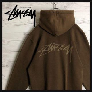 ステューシー(STUSSY)の【希少カラー】stussy バックプリント 超人気モデル 入手困難 パーカー(パーカー)