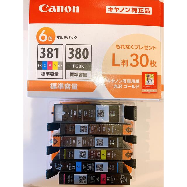 Canon純正インク 381/380