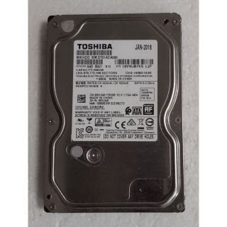 トウシバ(東芝)のDIGA 500GB修理・交換用HDD DMR-BRT,BWT,BZT各品番用(ブルーレイプレイヤー)