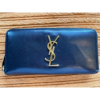 イヴサンローランボーテ(Yves Saint Laurent Beaute)のサンローラン 長財布 黒(財布)