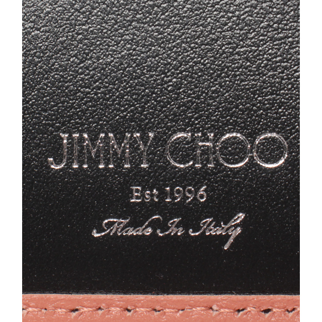 JIMMY CHOO(ジミーチュウ)の美品 ジミーチュウ パスポートケース ANALYA レディース レディースのファッション小物(その他)の商品写真