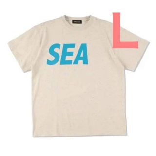 ウィンダンシー(WIND AND SEA)のWIND AND SEA BIG LOGO Tシャツ L アイボリー(Tシャツ/カットソー(半袖/袖なし))