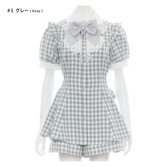 再再販! ヒートカットラッフルセットアップ Honey シークレットハニー 再再販! ヒートカットラッフルセットアップ Honey シークレットハニー
