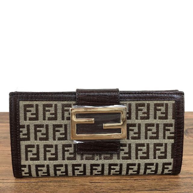 FENDI - 極美品 FENDI 長財布 8M0032 ズッカ柄 箱付き 22の通販 by old