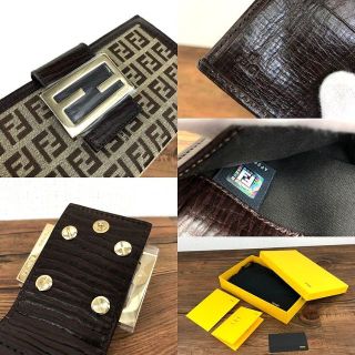 FENDI - 極美品 FENDI 長財布 8M0032 ズッカ柄 箱付き 22の通販 by old