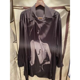 ヨウジヤマモト(Yohji Yamamoto)のヨウジヤマモト21awシルクシャツ　※最終値下げ(シャツ)