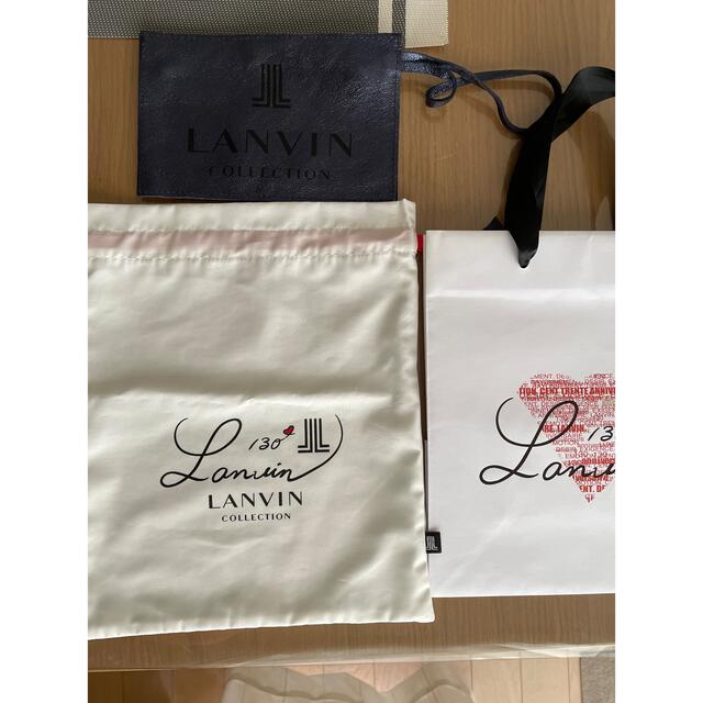 LANVIN(ランバン)のLANVIN ポーチ　紙袋　巾着　 レディースのバッグ(ショップ袋)の商品写真